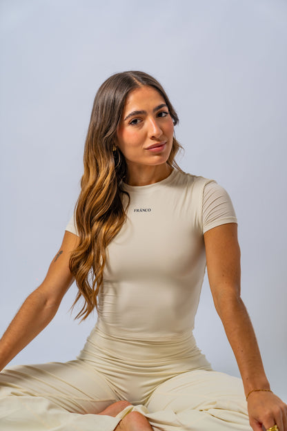 Fránco top beige