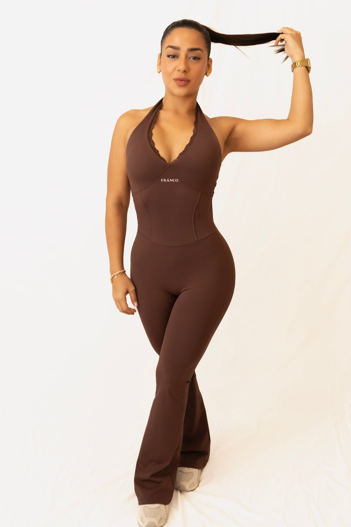 Mocha Jumpsuit