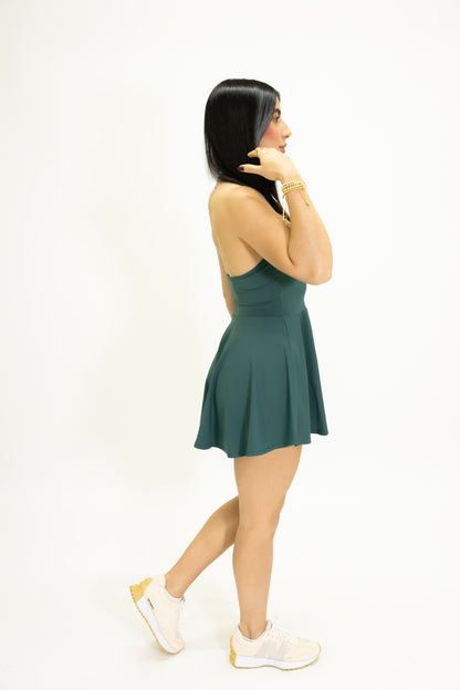 Gabriela Tennis Dress , Esmeralda
