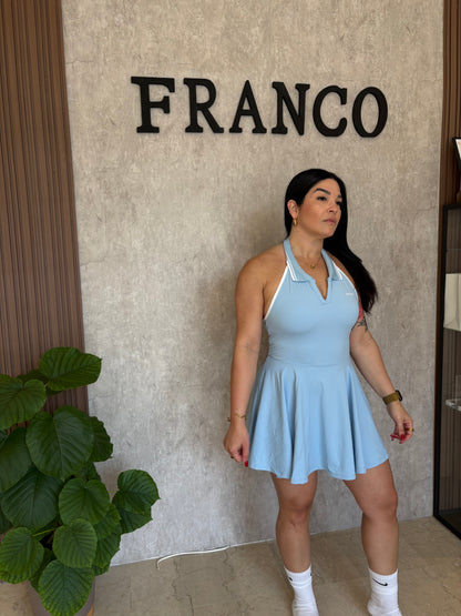 Tennis Dress Baby Blue