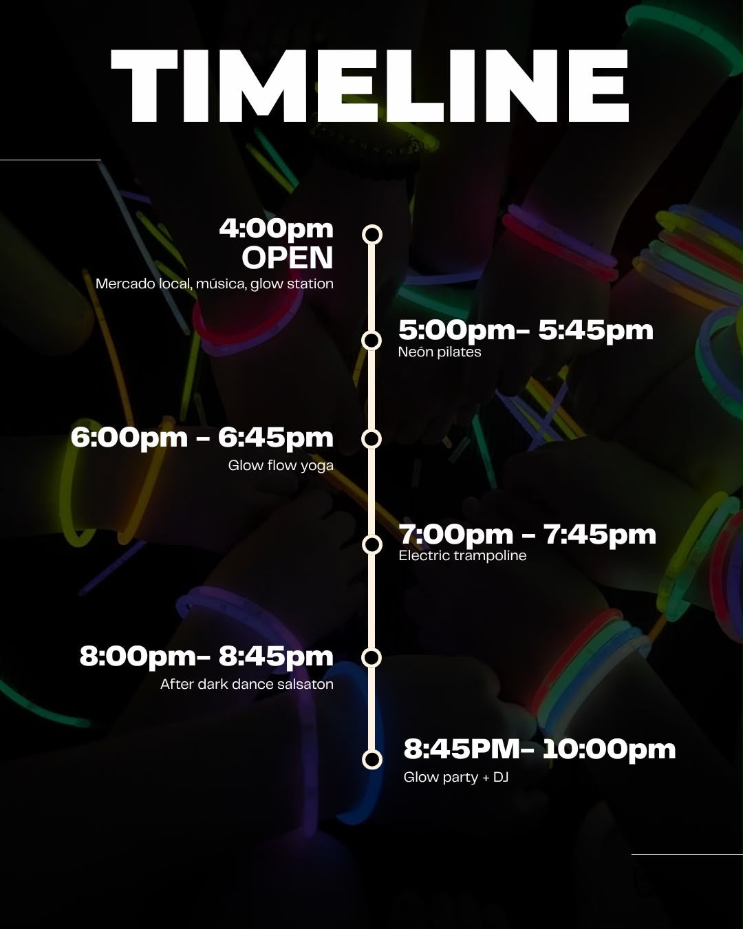✨ FRÁNCO GLOW NIGHT — GLOW IN THE DARK EXPERIENCE ✨