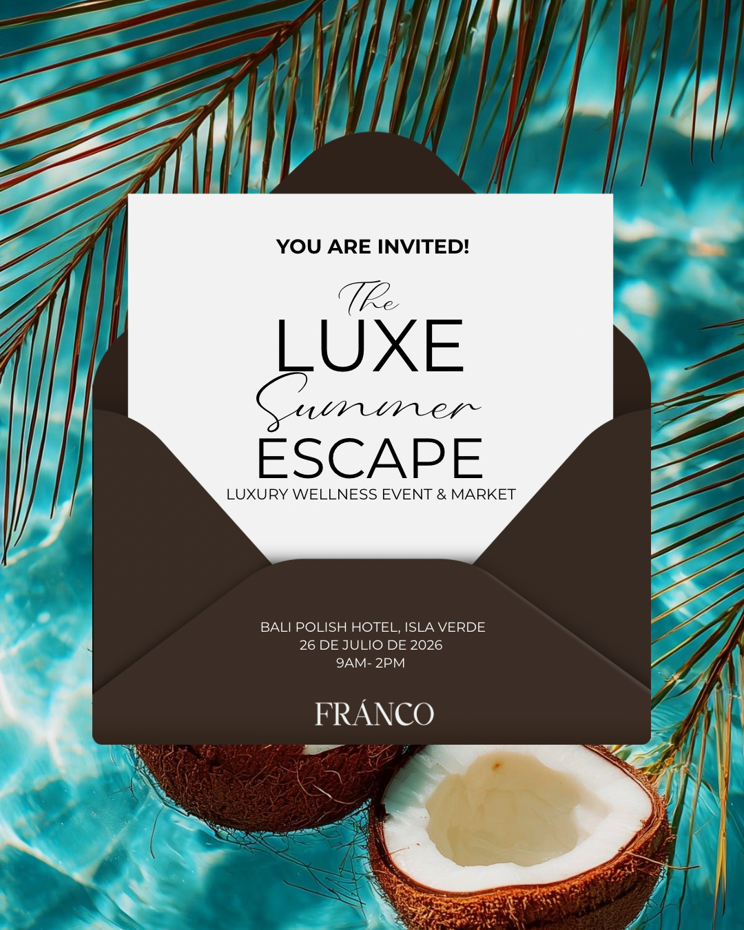 The Luxe Summer Escape by Fránco
