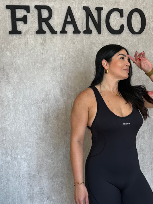 Anna Black Jumpsuit