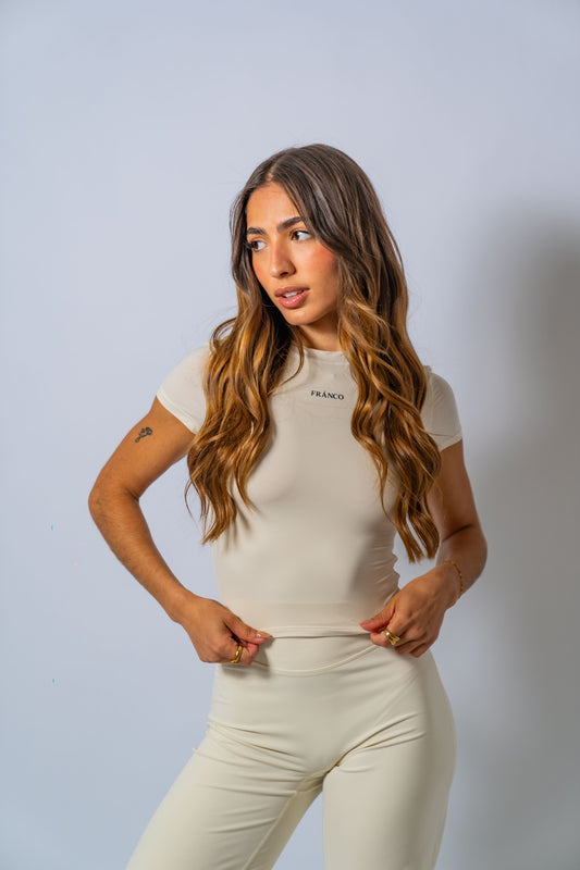 Fránco top beige