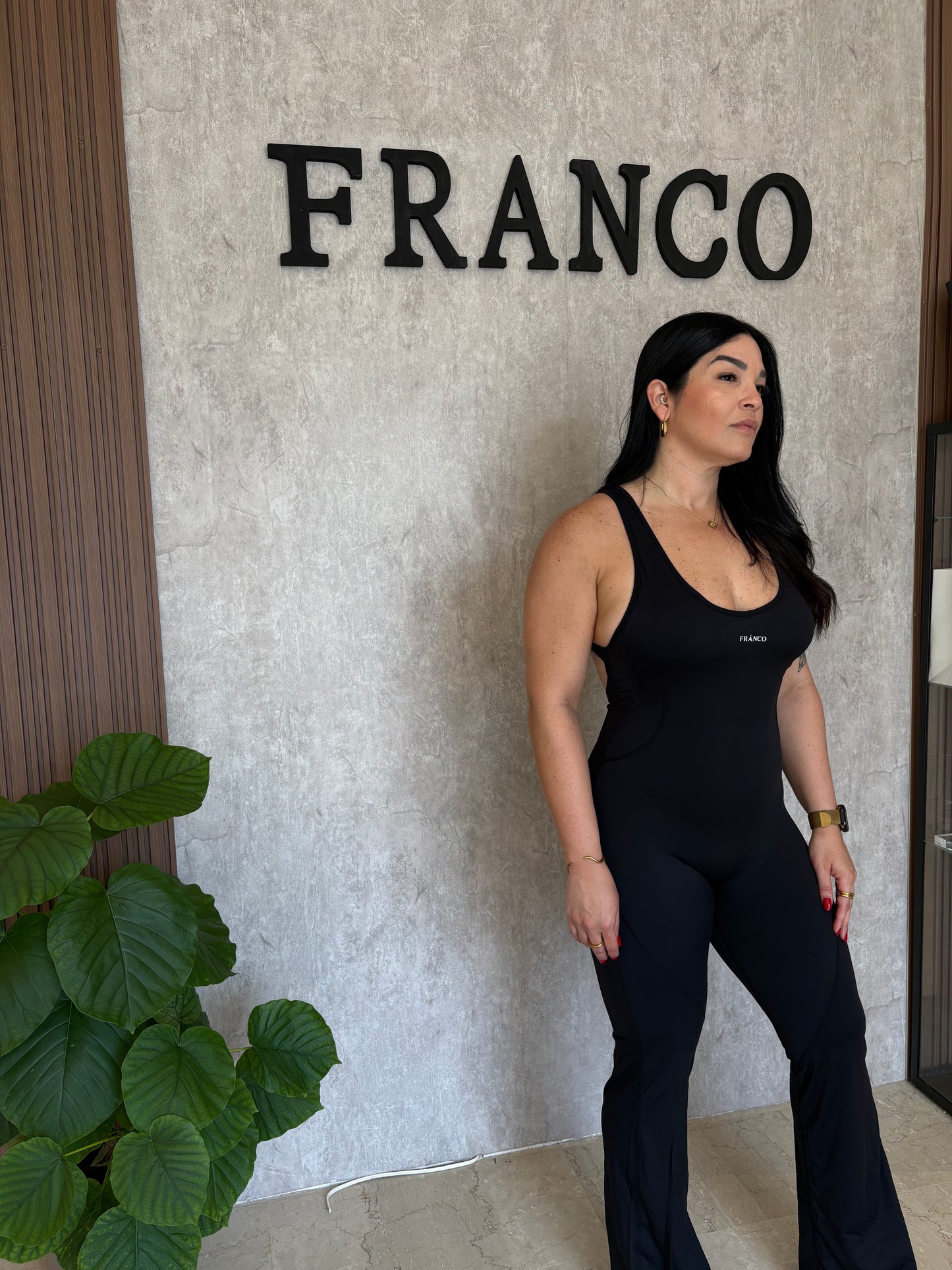 Anna Black Jumpsuit