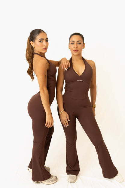Mocha Jumpsuit