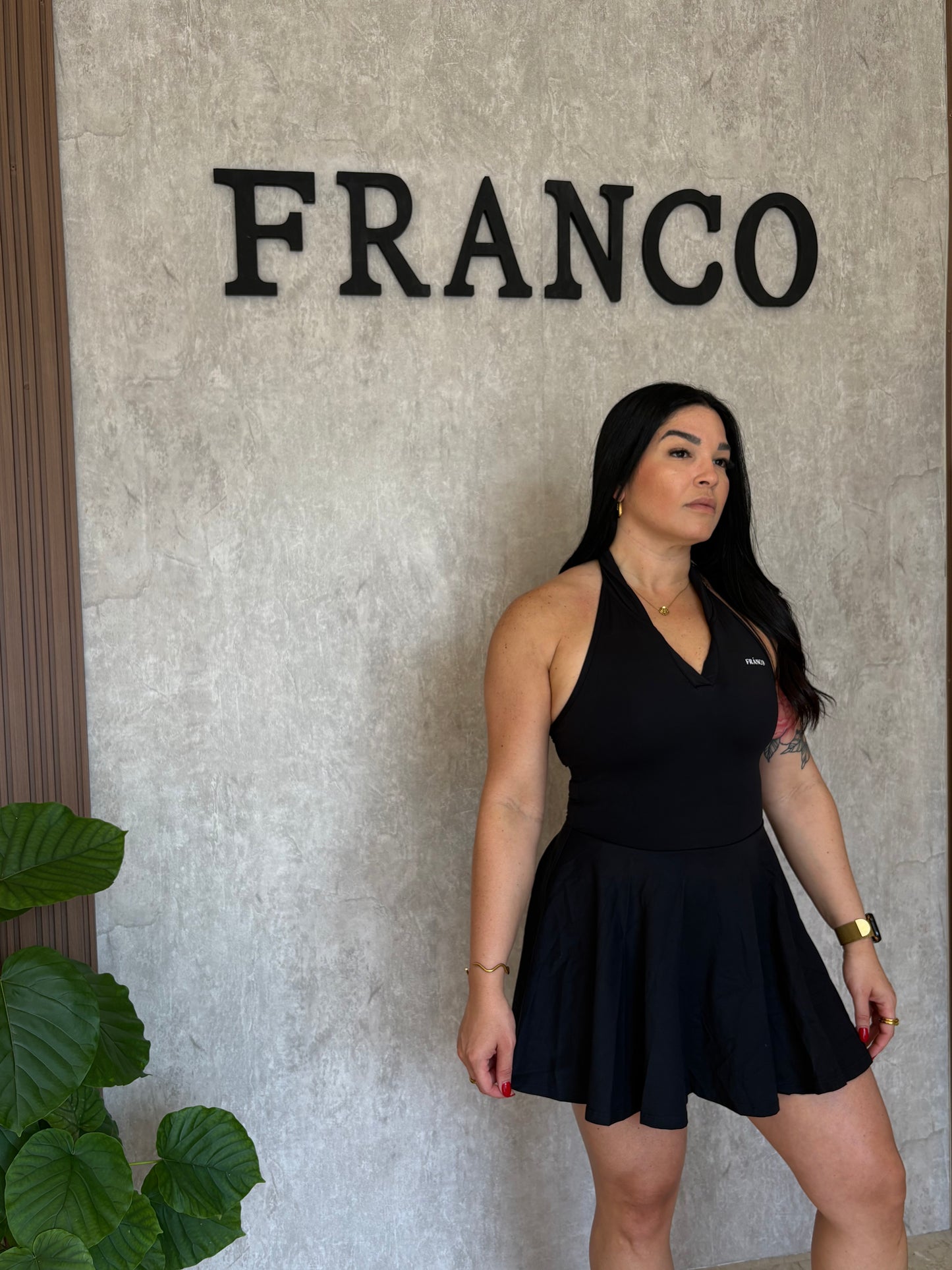 Tennis Dress Black
