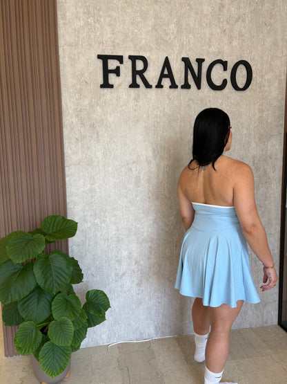 Tennis Dress Baby Blue