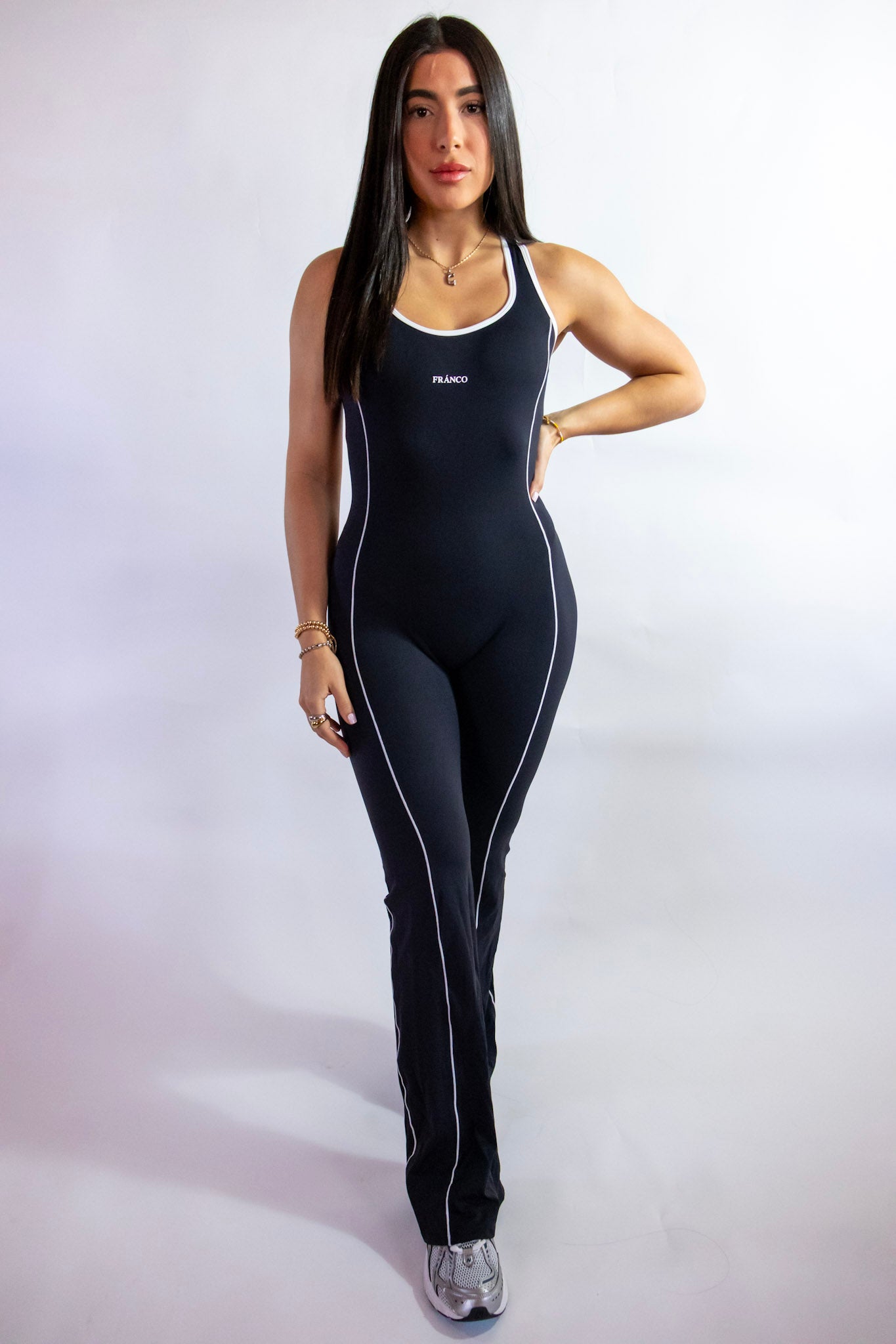 Black and White Jumpsuit